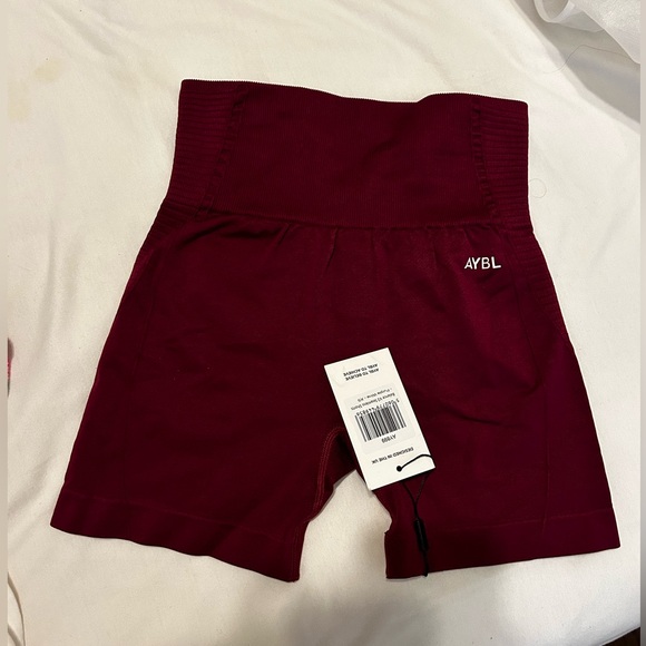 AYBL Balance V2 Seamless Shorts In Purple Wine, XS (NWT) - Picture 4 of 5